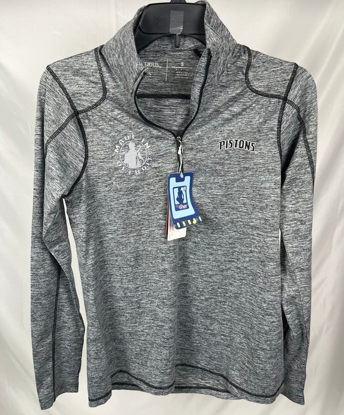 (1 of 1) Ladies Silver MID Grey 1/4 Zip - SMALL