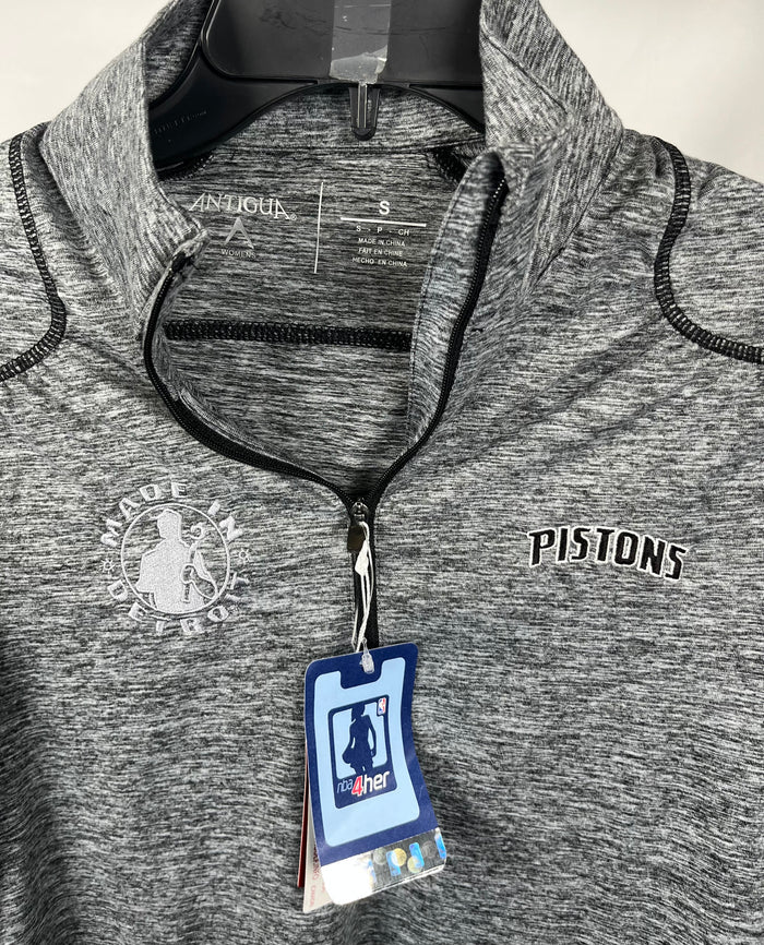(1 of 1) Ladies Silver MID Grey 1/4 Zip - SMALL