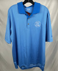 (1 of 1) Shifter Blue Striped Polo - LARGE
