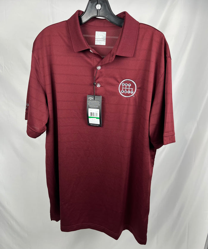 (1 of 1) Shifter Maroon Polo - LARGE