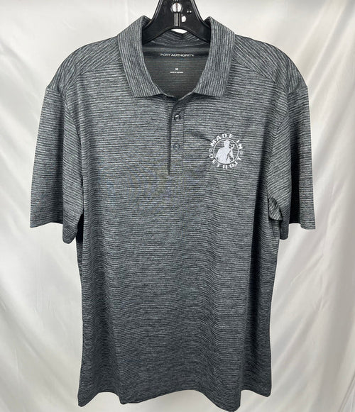 (1 of 1) Silver MID Grey Polo - MEDIUM