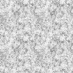 108" Wide Backing - Dinoroars! -  Grey-Foliage Texture- 30815K- Qt Fabrics