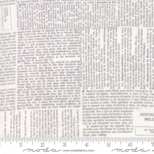 108" Wide Backing - Moda - Compositions Fog 11132 14