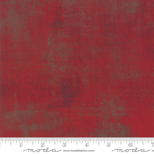 108" Wide Backing -Moda - Grunge - Maraschino Cherry - 11108 82