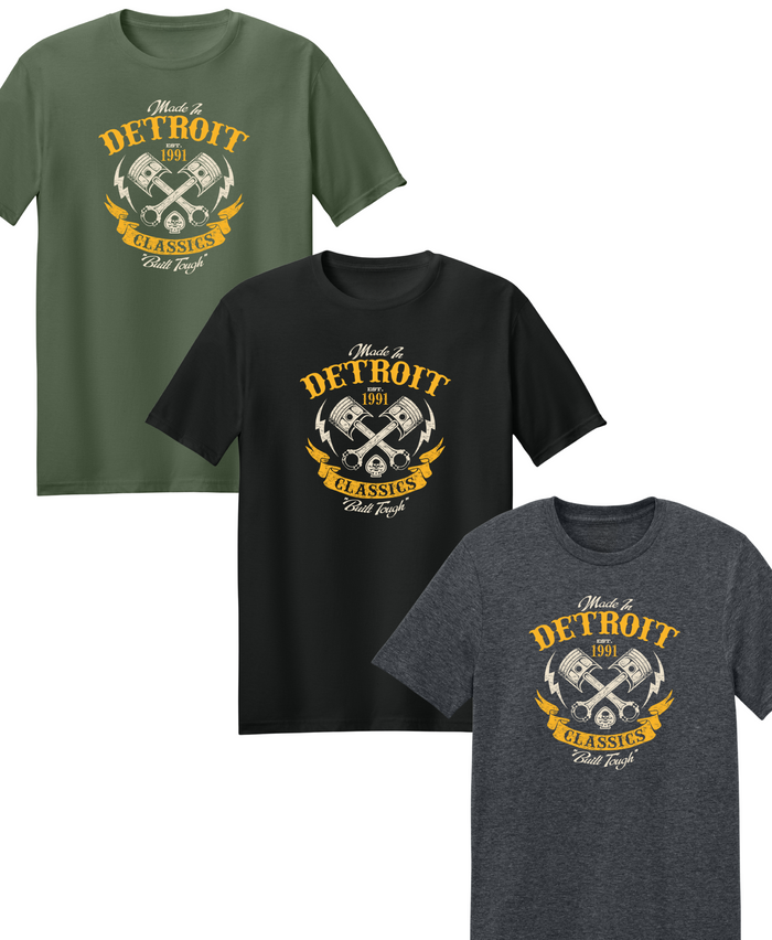 1991 Gold Built Tough Shirts - 2X