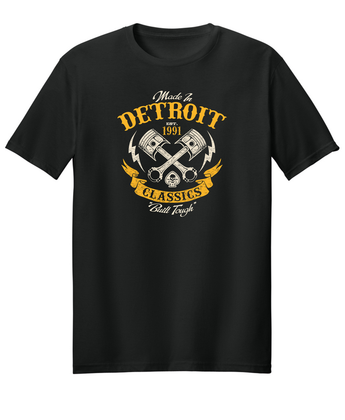 1991 Gold Built Tough Shirts - 2X