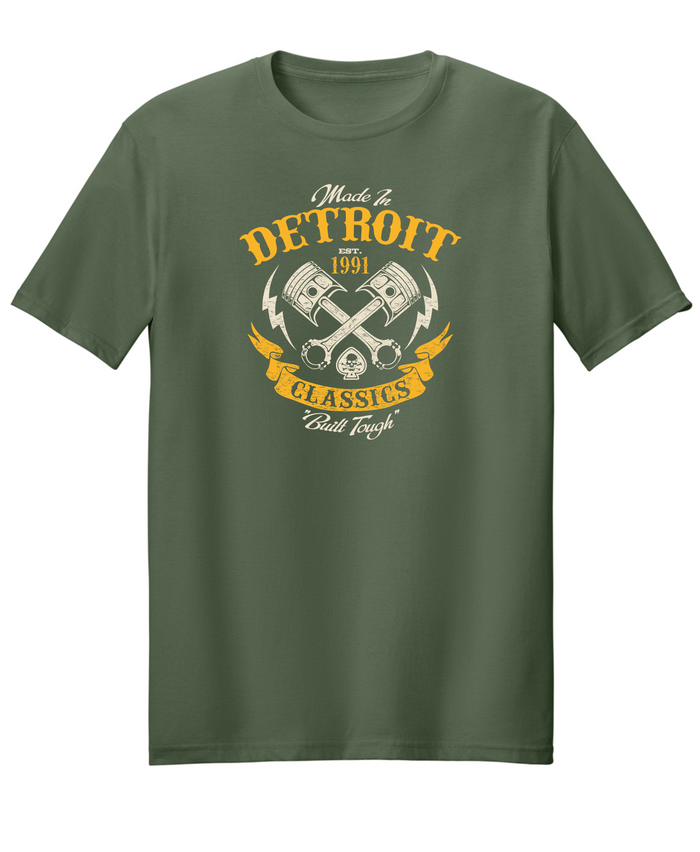 1991 Gold Built Tough Shirts - 2X