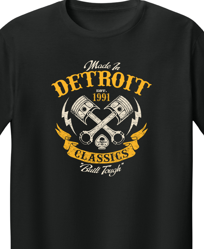 1991 Gold Built Tough Shirts - 2X