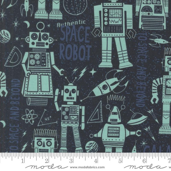 321 Blast Off - 20951 15 - Night Sky - Moda