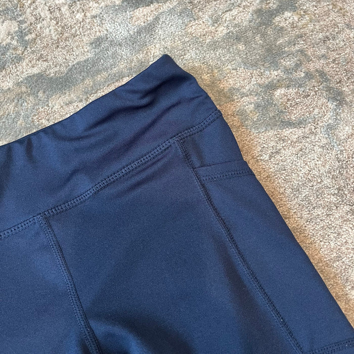 90 Degree by Reflex Navy Blue Pocket Leggings 10