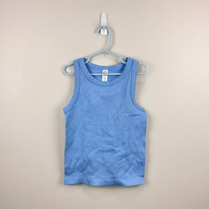 90 Degree by Reflex Rib Seamless Tank Top Blue M 10