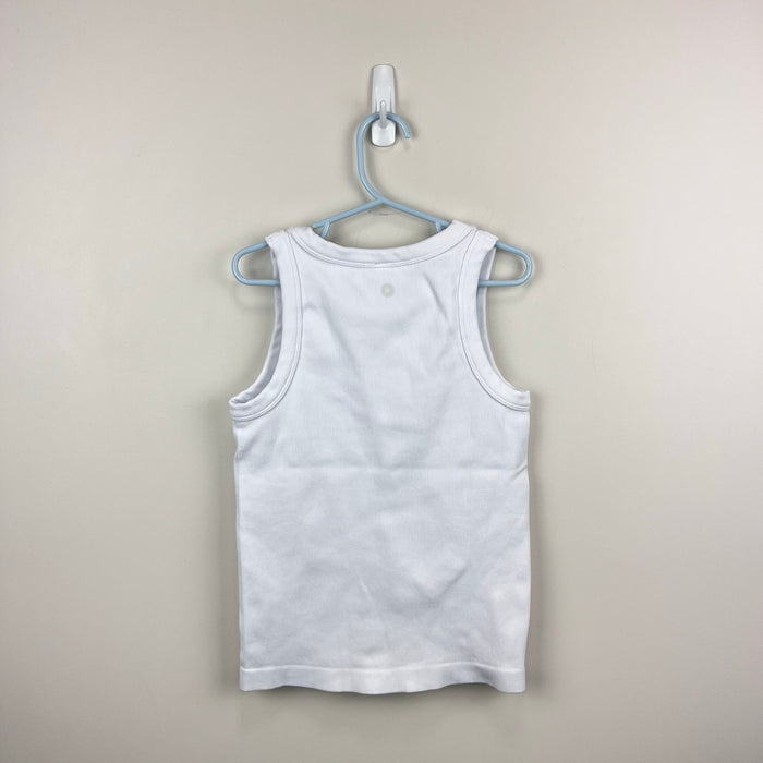 90 Degree by Reflex Rib Seamless Tank Top White M 10