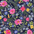 Allover - Floral Blue  - P & B Textiles -  ISON05642-N