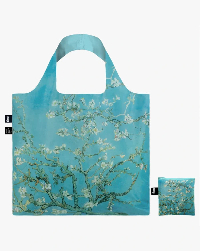 Almond Blossom by Vincent VAN GOGH Recycled Bag | LOQI | Recycled Bag