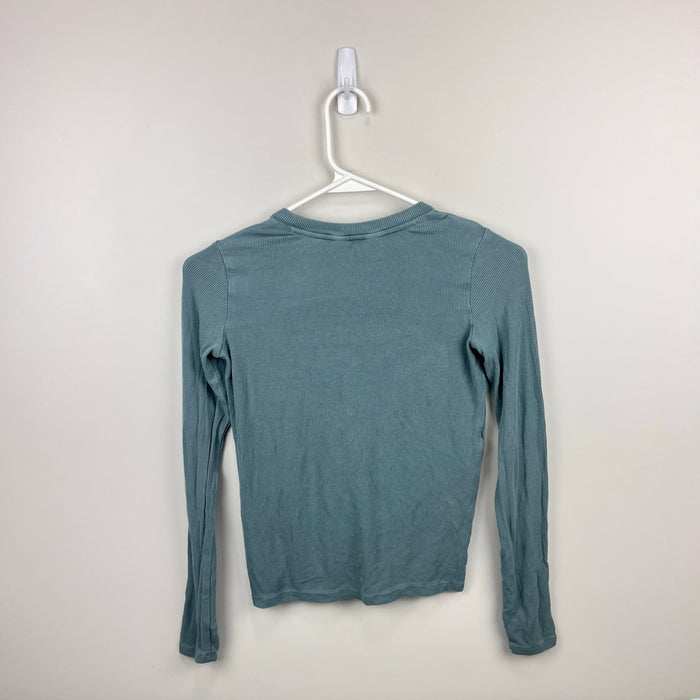 Athleta Girl Give it a Twist Long Sleeve Top M 8-10