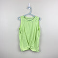 Athleta Girl Twist Around Tank Top Electric Green M 8-10
