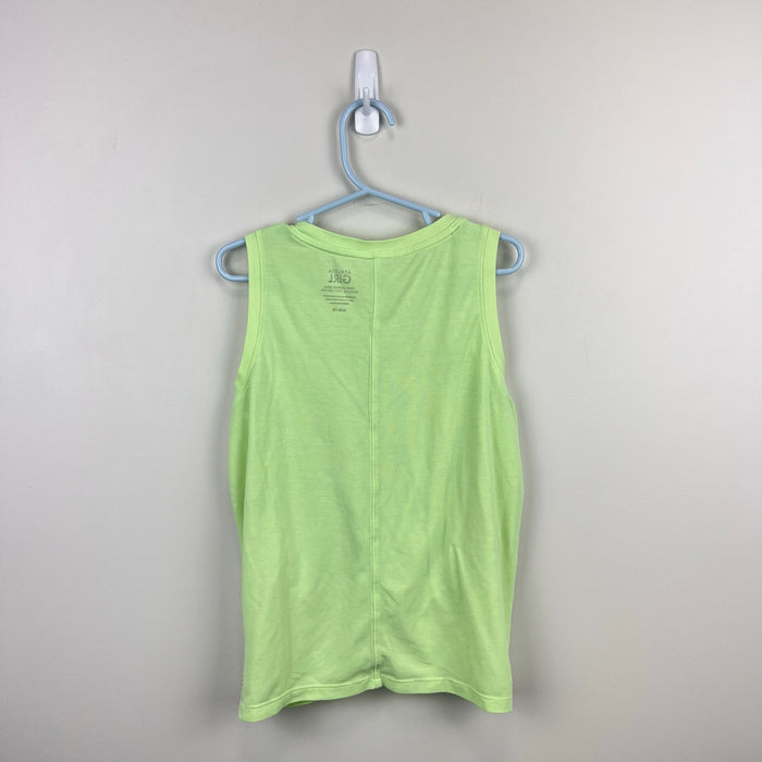 Athleta Girl Twist Around Tank Top Electric Green M 8-10