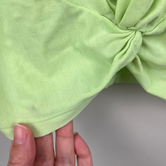 Athleta Girl Twist Around Tank Top Electric Green M 8-10
