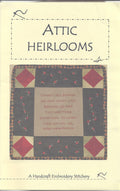 Attic Heirlooms - Embroidery Pattern  - What Lies Behind - Sa116Red