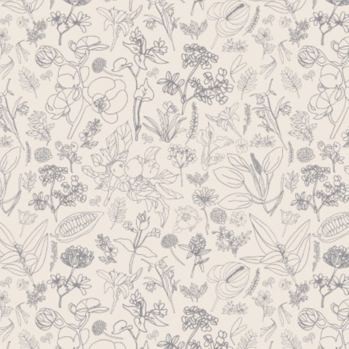 Au Naturel - Field Of Flowers- P&B Textiles - Pnbanat-4899-Ls