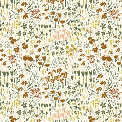 Au Naturel- Meadow - Pnbanat-4898-E- P & B Textiles