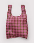 Azalea Pink Tartan Standard BAGGU | BAGGU | Standard BAGGU