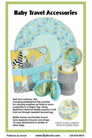 Baby Travel Accessories- Patterns By Annie- Pba223