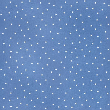 Beautiful Basics- Blue Scattered Dots- Maywood Studio