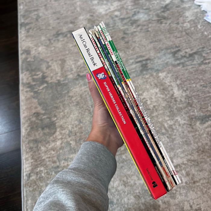 Beginner Reader Super Hero Book Lot