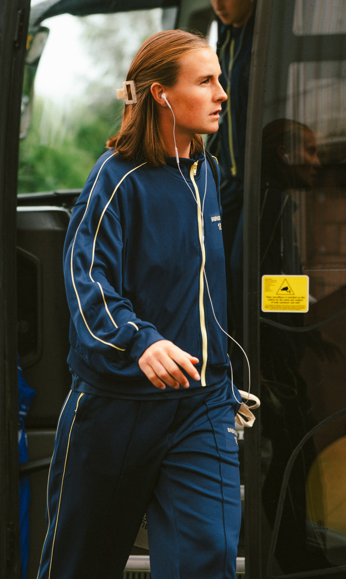 BIF X Hummel Track Zip Navy Kvindesnit
