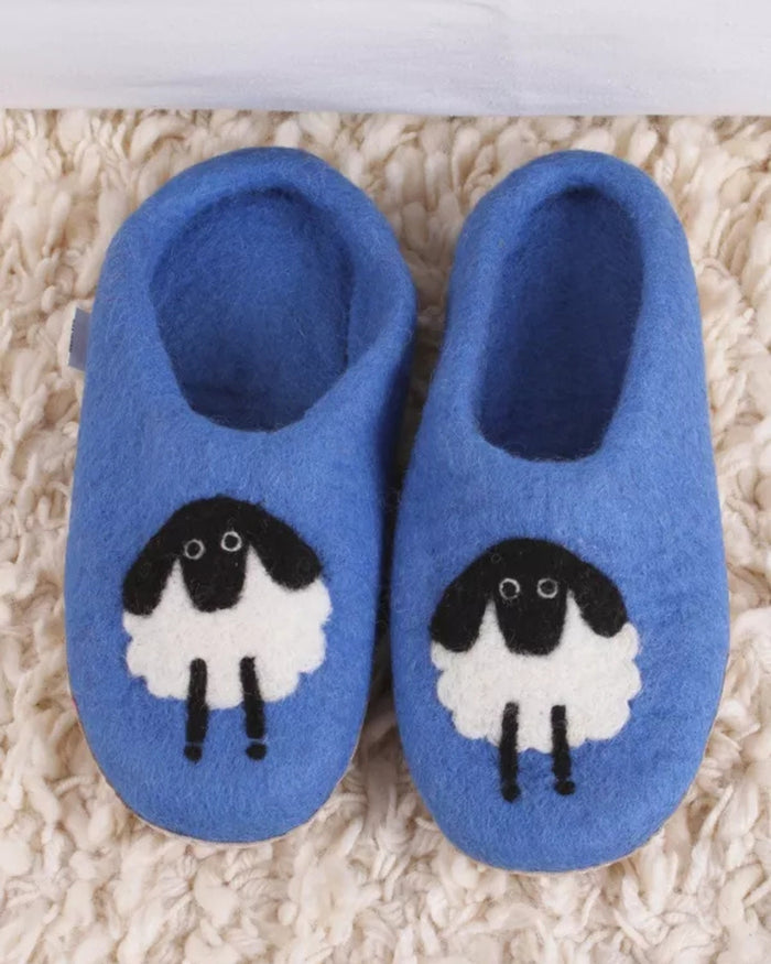 Big Sheep Slippers Pachamama