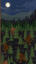 Bigfoot Country - Bigfoot In The Night Panel - P&B Textiles - BCOU6123-PA