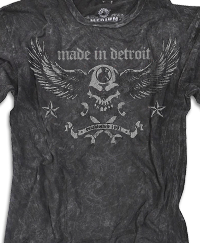 Biker Wrench Mineral Wash Tee - SMALL