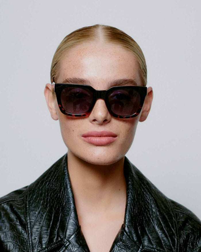 Black Demi Tortoise Nancy Sunglasses