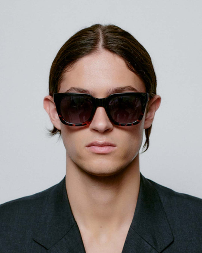 Black Demi Tortoise Nancy Sunglasses