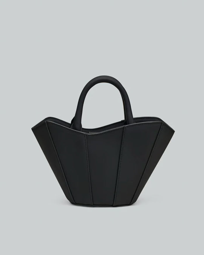 Black Josefine Mini Waterproof Tote Bag