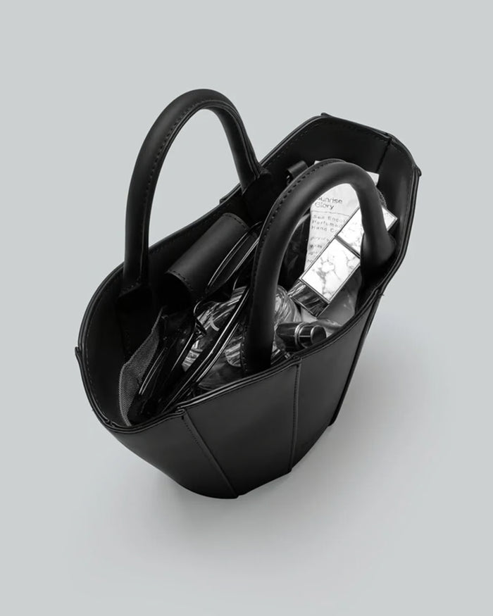 Black Josefine Mini Waterproof Tote Bag
