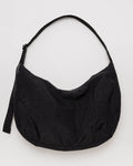 Black Large Nylon Crescent Bag | BAGGU | Large Nylon Crescent Bag
