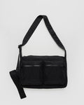 Black Medium Cargo Crossbody | BAGGU | Medium Cargo Crossbody