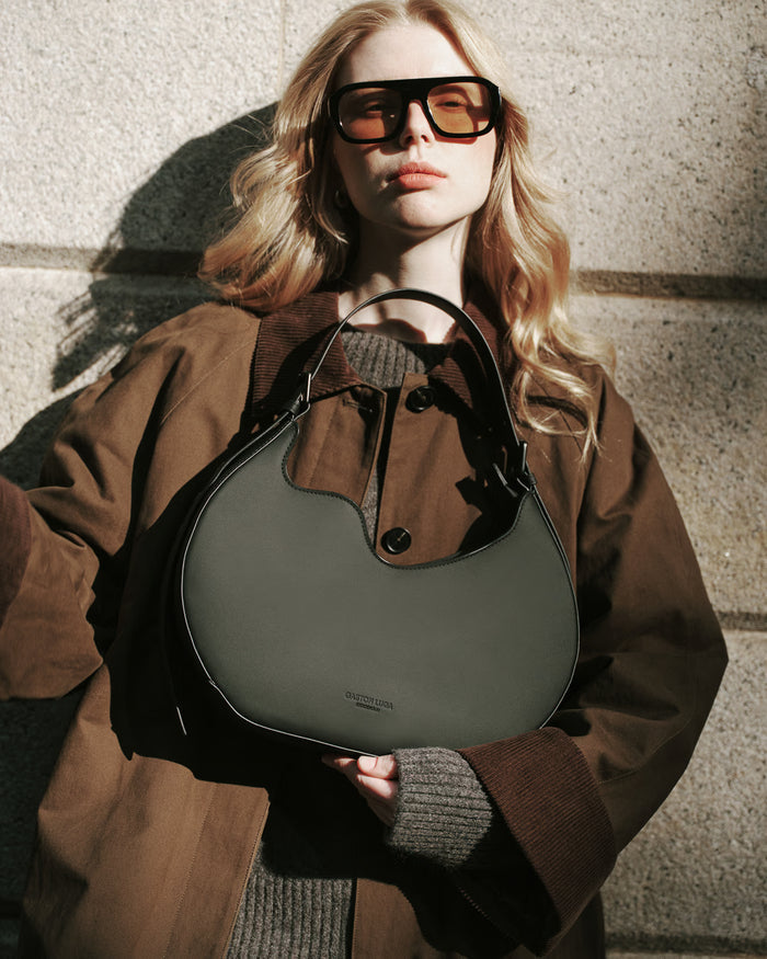 Black Mila Waterproof Shoulder Bag
