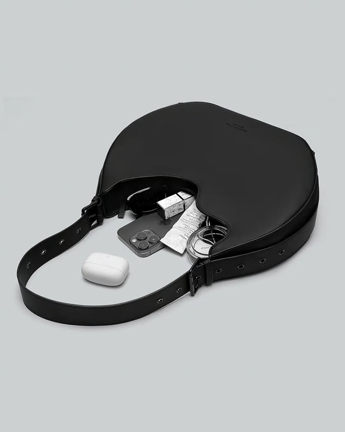Black Mila Waterproof Shoulder Bag