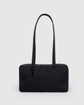 Black Nylon Bowler Bag | BAGGU | Nylon Bowler Bag