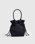 Black Nylon Drawstring Bag | BAGGU | Nylon Drawstring Bag