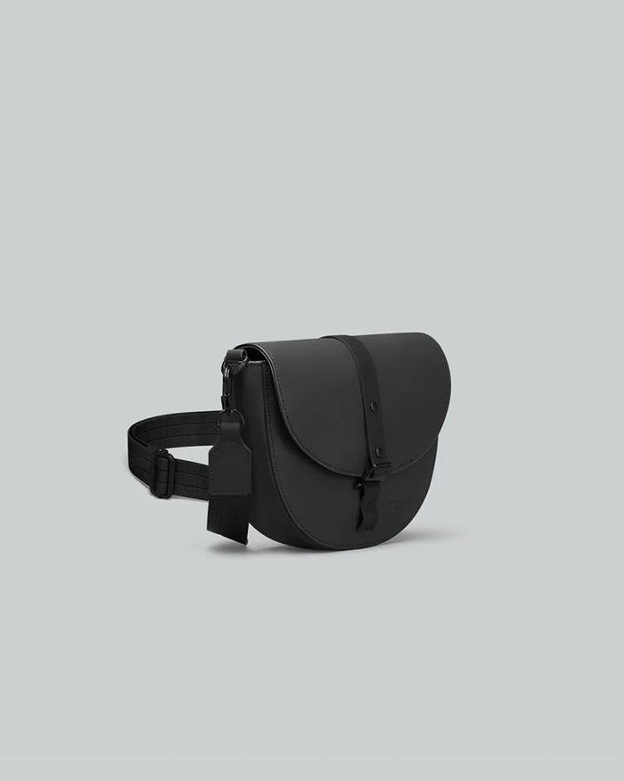 Black Spläsh Moon Waterproof Crossbody Bag