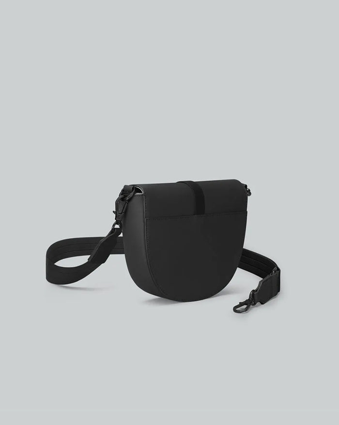 Black Spläsh Moon Waterproof Crossbody Bag