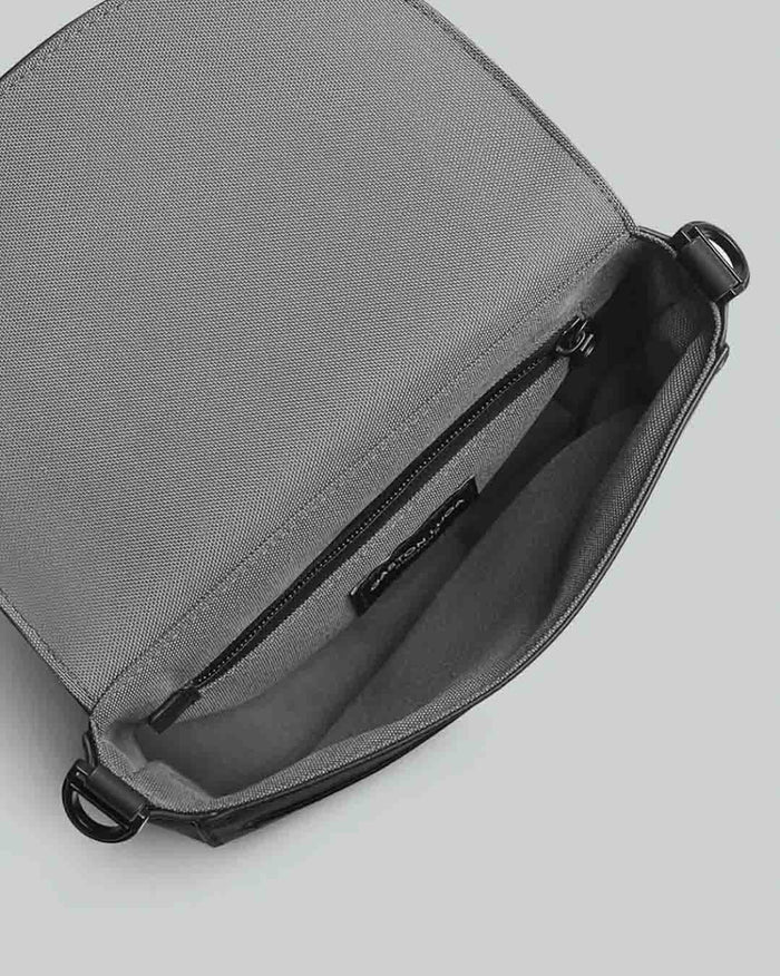 Black Spläsh Moon Waterproof Crossbody Bag