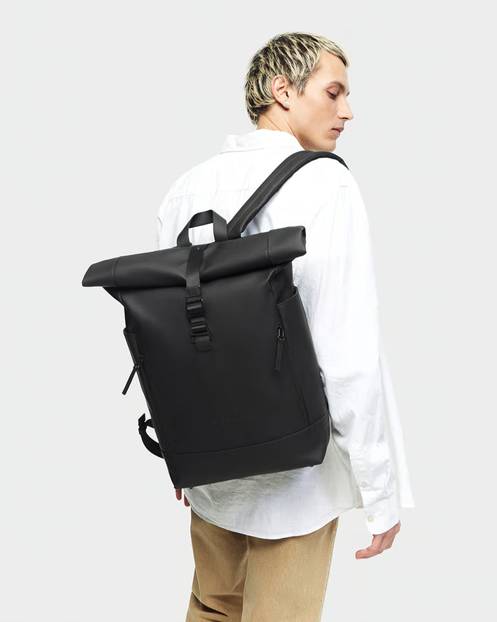 Black Spläsh Rolltop 14" Waterproof Backpack