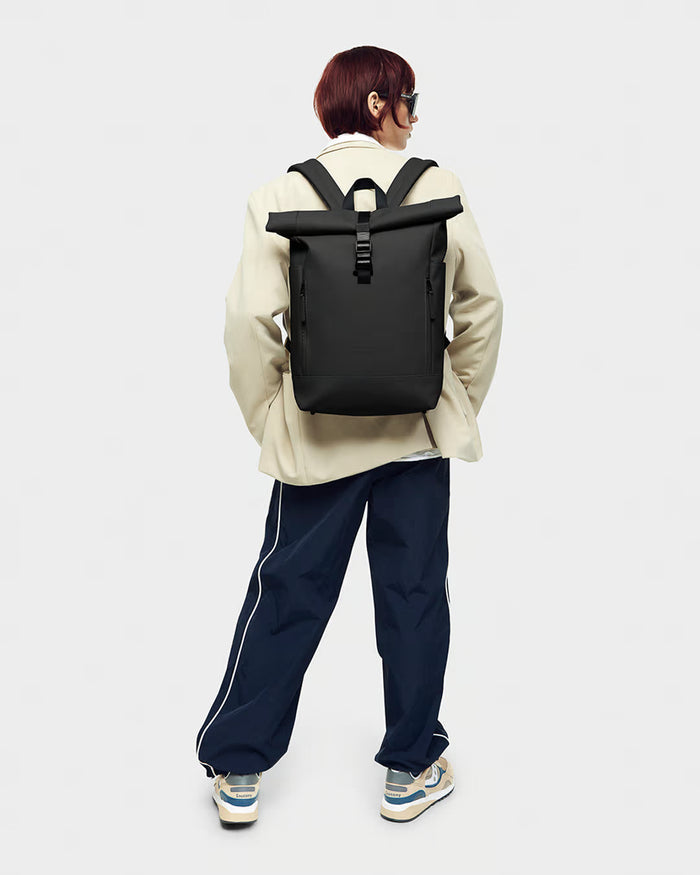 Black Spläsh Rolltop 14" Waterproof Backpack