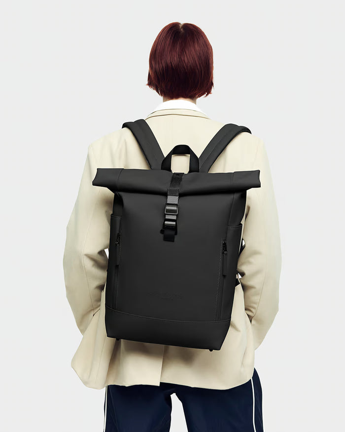 Black Spläsh Rolltop 14" Waterproof Backpack