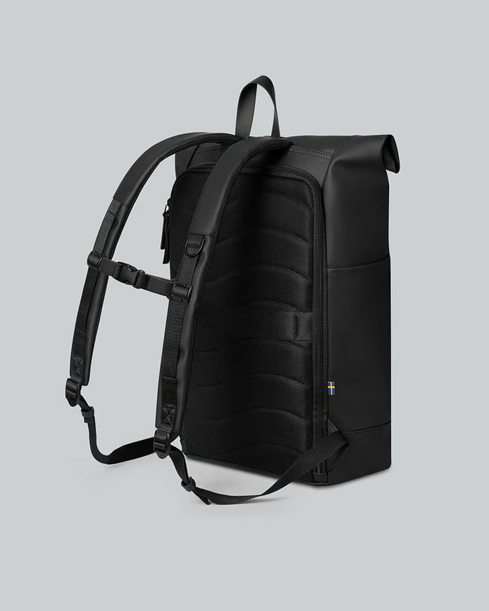 Black Spläsh Rolltop 16" Waterproof Backpack